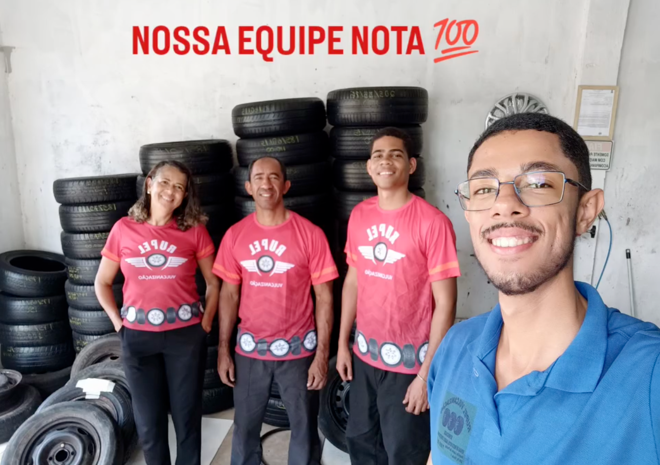 Equipe Rupel Vulcanização